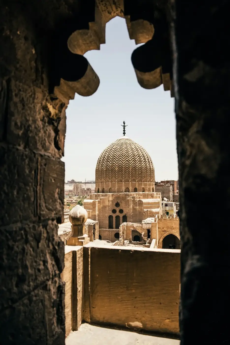 قبة مسجد في القاهرة